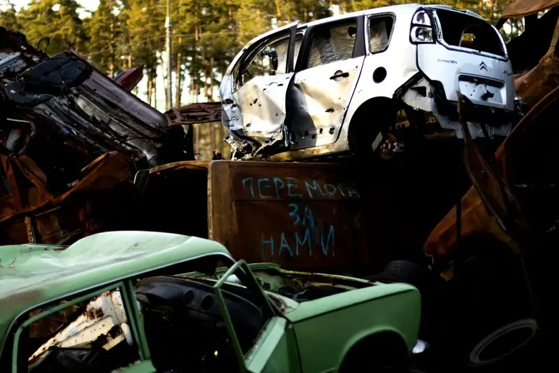 Scrap and junk vehicles ready for removal in Alberta